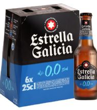 ESTRELLA DE GALICIA  ALCOHOL 0.0 